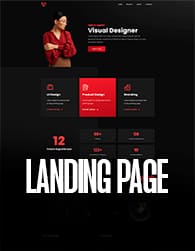 landing page